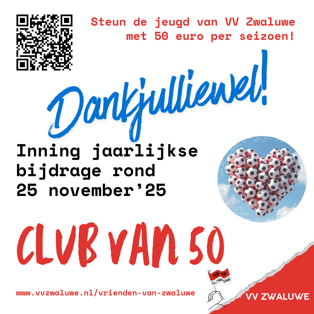 Inning bijdrage Club van 50